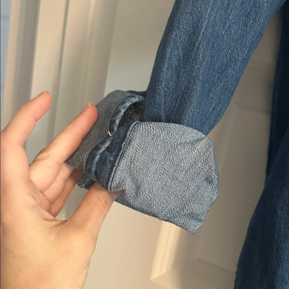 Universal Thread Blue Denim dress - Picture 3 of 8